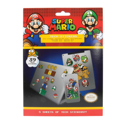 SUPER MARIO (MUSHROOM KINGDOM) TECH NALEPKE PYRAMID