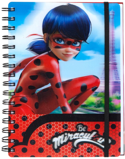 MIRACULOUS 3D BELEŽNICA A5