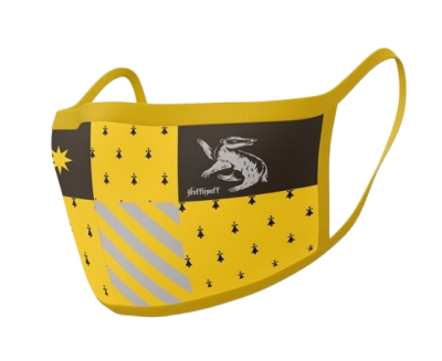 Pyramid maska za obraz HARRY POTTER (HUFFLEPUFF) dvojno pakiranje
