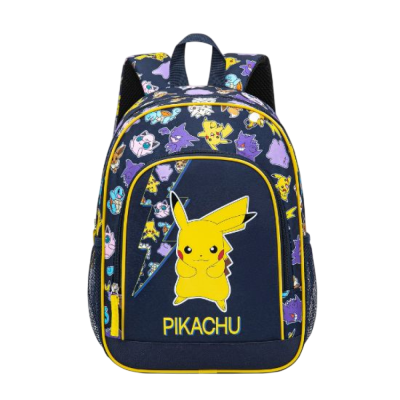 POKEMON - PIKACHU - JUNIOR nahrbtnik 37CM modre barve