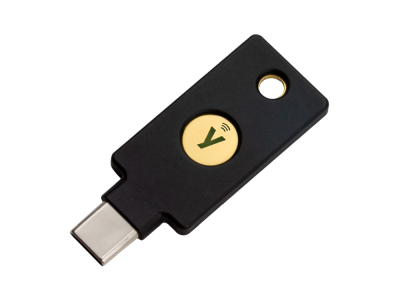 Varnostni ključ Yubico YubiKey 5C NFC, USB-C, črn