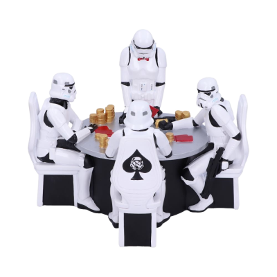 NEMESIS NOW Stormtrooper poker face figurica
