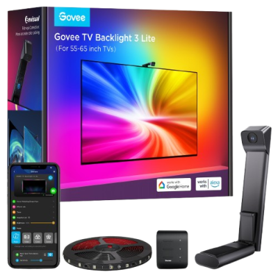 GOVEE TV osvetlitev ozadja 3 LITE 55-65