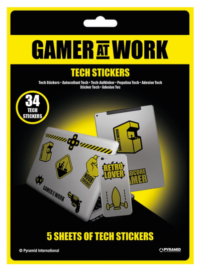 GAMER AT WORK TECH NALEPKE PYRAMID
