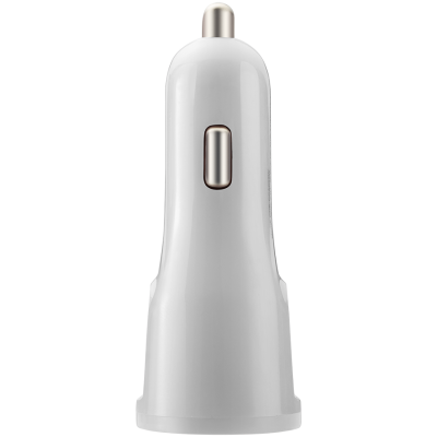 CANYON C-033/US, Univerzalni avtomobilski adapter 1xUSB, vključno s priključkom Lightning, Vhod 12V-24V, Izhod 5V/2.4A (maks.), s pametnim IC, bela sijajna površina, dolžina kabla 1.2m, 773030mm, 0.041kg