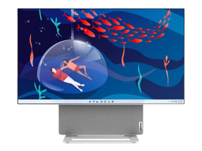 LENOVO Yoga AIO 7 AMD Ryzen 7 8845HS 27inch QHD 16GB 1TB UMA W11H Cloud Grey 2y