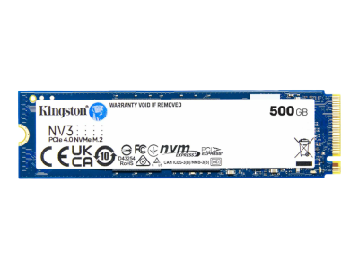 SSD 500GB M.2 80mm PCI-e 4.0 x4 NVMe, Kingston NV3 (SNV3S/500G)
