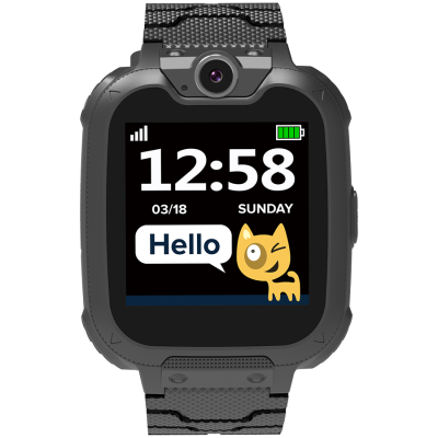 CANYON pametna ura Tony KW-31 s kamero in GSM, črna (CNE-KW31BB)