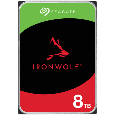 SEAGATE IronWolf NAS 8TB disk, 8.89cm (3.5