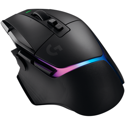 LOGITECH brezžična gaming miška G502 X PLUS LIGHTSPEED RGB, črna
