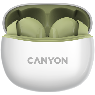 Canyon TWS-5 brezžične slušalke, zelene (CNS-TWSGR)
