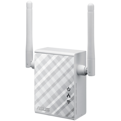 ASUS RP-N12 N300 WiFi 4 (802.11n) Razširjevalec dosega, Ponovitelj, Dostopna točka, Mediaski most