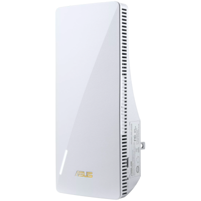 ASUS RP-AX58 AX3000 Dual-Band WiFi 6 (802.11ax) Razširjevalec dosega/ Razširjevalec AiMesh za brezhibno mrežo WiFi, deluje z skoraj vsakim WiFi usmerjevalnikom