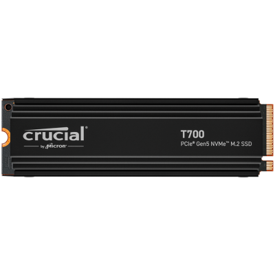 Crucial T700 1TB PCIe Gen5 NVMe M.2 SSD disk s hladilnikom
