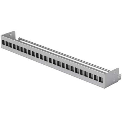 Ubiquiti UACC-Rack-Panel-Patch-Blank-24 Standalone insert that can be easily installed into an existing network equipment rack to create a clean, uniform aesthetic