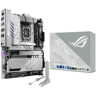 ASUS ROG MAXIMUS Z890 APEX LGA1851 ATX osnovna plošča - Intel Z890, 2xDDR5, 6xM.2, 4xSATA, 5Gb LAN, WiFi 7, BT, 2xTB4 porta (USB Type-C), Aura Sync