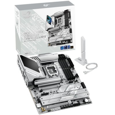 ASUS ROG STRIX Z890-A GAMING WIFI LGA1851 ATX osnovna plošča - Intel Z890, 4xDDR5, 5xM.2, 4xSATA, 2.5Gb LAN, WiFi 7, BT, 1xDP, 1xHDMI, 2xTB4 porta (USB Type-C), Aura Sync