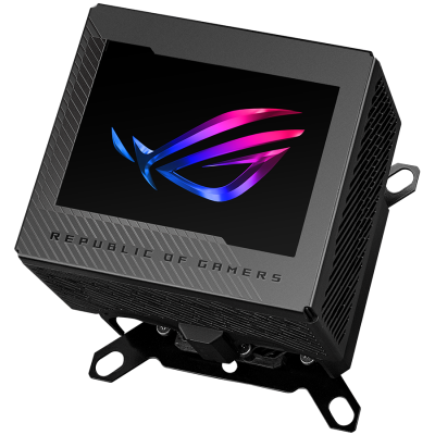 ASUS ROG Ryujin III WB vodni blok za procesor, LCD ekran, VRM ventilator, ROG priključki