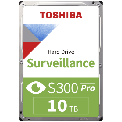 TOSHIBA S300 PRO Surveillance 10TB disk, 8.89cm (3.5