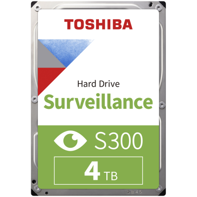 TOSHIBA S300 Surveillance 4TB disk, 8.89cm (3.5