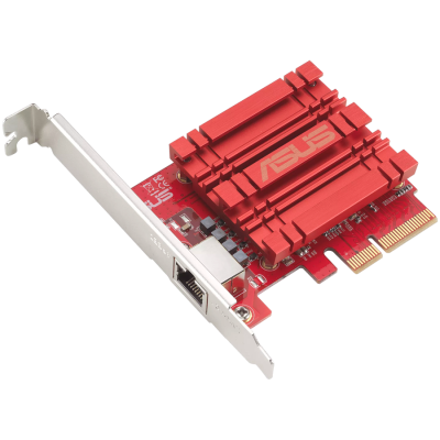 ASUS XG-C100C V3 10GBase-T, RJ45 port, QoS, kompatibilna z 5/2.5/1G in 100Mbps, PCIe mrežna kartica