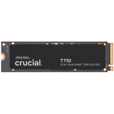 Crucial T710 1TB PCIe Gen5 NVMe M.2 2280 SSD disk