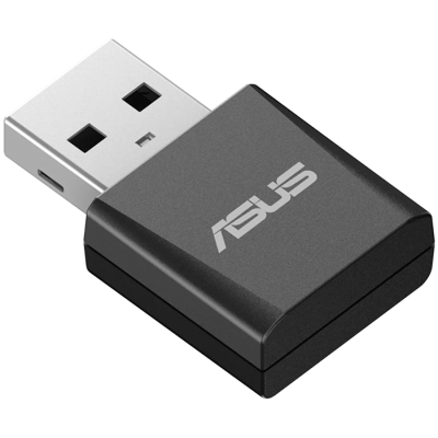 ASUS USB-BE92 Nano BE6500 Tri-band WiFi 7 (802.11be), 6GHz, 4096-QAM, WPA3, USB adapter
