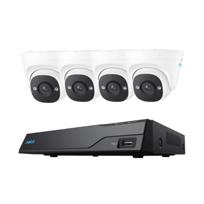 Reolink NVR snemalnik NVS8-5MD4 5MP, 8 kanalni NVR, 2TB HDD, 4x kamera POE