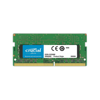RAM SODIMM DDR4 4GB PC4-19200 2400MT/s CL17 SR x8 1.2V Crucial