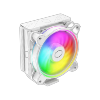 Hladilnik za procesor Cooler Master Hyper 212 HALO ARGB, 120mm, bel