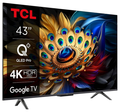 QLED TV TCL 43C655, GoogleTV