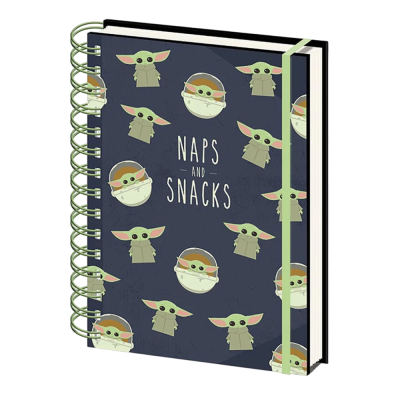 PYRAMID STAR WARS: THE MANDALORIAN (NAPS AND SNACKS) A5 BELEŽNICA