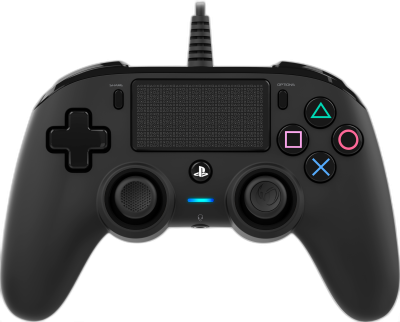 NACON PS4 WIRED COMPACT CONTROLLER BLACK