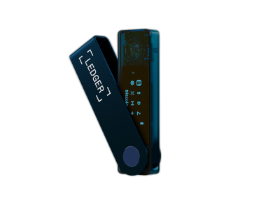 Ledger Nano X, denarnica za Bitcoin in druge kriptovalute, Sapphire Blue