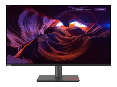 LENOVO ThinkVision P32p-30 31.5inch IPS 16:9 3840x2160 60Hz 350cd/m2 1000:1 4ms 1xHDMI 2.1 1xDP 1.4 1xTB Out USB HUB 1xRJ45 3y