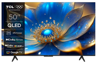 TCL 4K QLED TV 50P79K, Google TV,Dolby Vision & Atmos