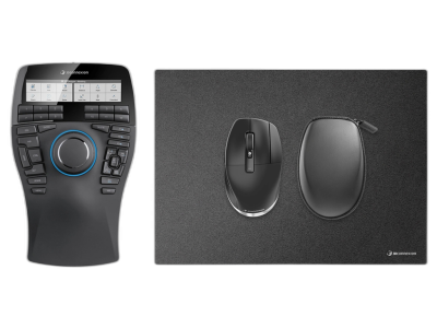 Miška 3Dconnexion SpaceMouse Enterprise Kit 2, USB-C