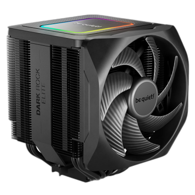 BE QUIET! DARK ROCK ELITE (BK037) 2x135mm RGB 280W TDP procesorski hladilnik