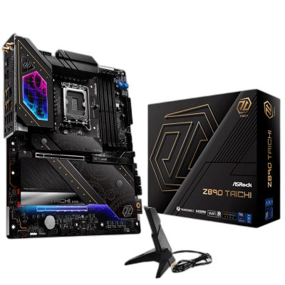 ASROCK Z890 Taichi LGA1851 4xDDR5 Wi-Fi gaming RGB ATX osnovna plošča