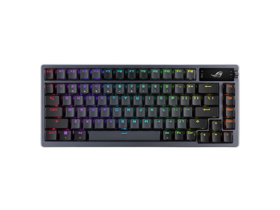 Tipkovnica ASUS ROG Azoth Wireless, ROG NX Red, PBT, OLED, RGB, USB, US