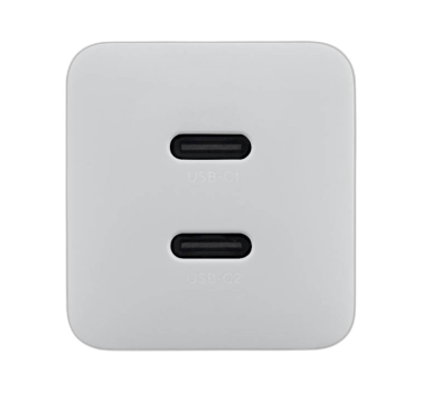 ASUS 65W USB-C GaN Charger, 2x USB-C, 65W Max, bel