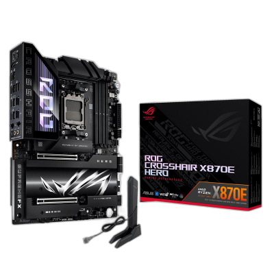 ASUS ROG CROSSHAIR X870E HERO AM5 DDR5 WiFi RGB gaming ATX osnovna plošča