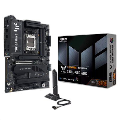 ASUS TUF GAMING X870E-PLUS WIFI7 AM5 DDR5 RGB gaming ATX osnovna plošča