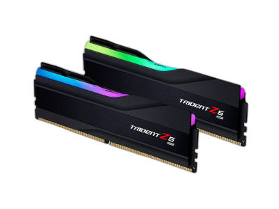 RAM DDR5 64GB Kit (2x32GB) PC5-51200 6400MT/s CL32 1.40V, G.SKILL Trident Z5 RGB