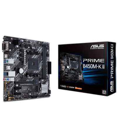 ASUS PRIME B450M-K II AM4 USB 3.2 Gen1 mATX osnovna plošča