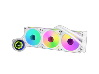 Komplet za tekočinsko hlajenje AIO Liquid Cooler Lian Li GALAHAD II Trinity 360 SL-INF, ARGB, bel
