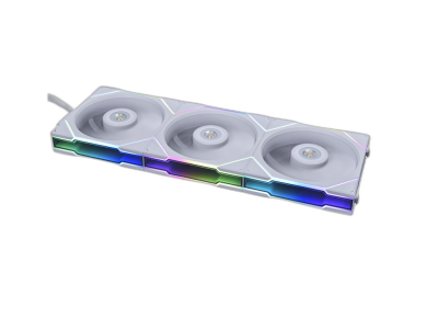 Ventilator za ohišje Lian Li UNI FAN TL 120, ARGB, PWM, 120mm, 3 Pack + Controller, bel