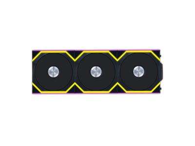 Ventilator za ohišje Lian Li UNI FAN SL Wireless 120 ARGB PWM 120mm, 3 Pack + kontroller, črn