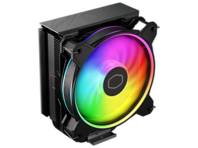 Hladilnik za procesor Cooler Master Hyper 212 HALO ARGB, 120mm, črn