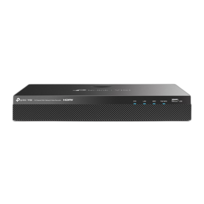 TP-LINK VIGI NVR2016H-16P 16-kanalni PoE+ 90W video snemalnik